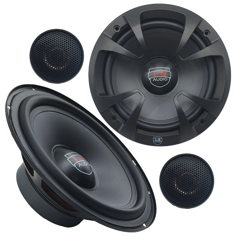 کامپوننت جلو خودرو ال اس آدیو مدل LS-651 C سایز 6.5 اینچ بسته 4 عددی