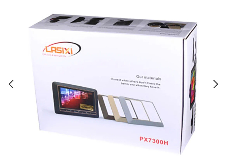 مانیتور پشت صندلی برند lasixi اصلی مدل px7300h چند کاره ۹ اینچ