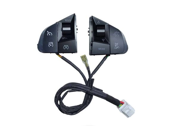 کلید های کنترل فرمان آریو زوتی z300 بک لایت دار 11 کلید